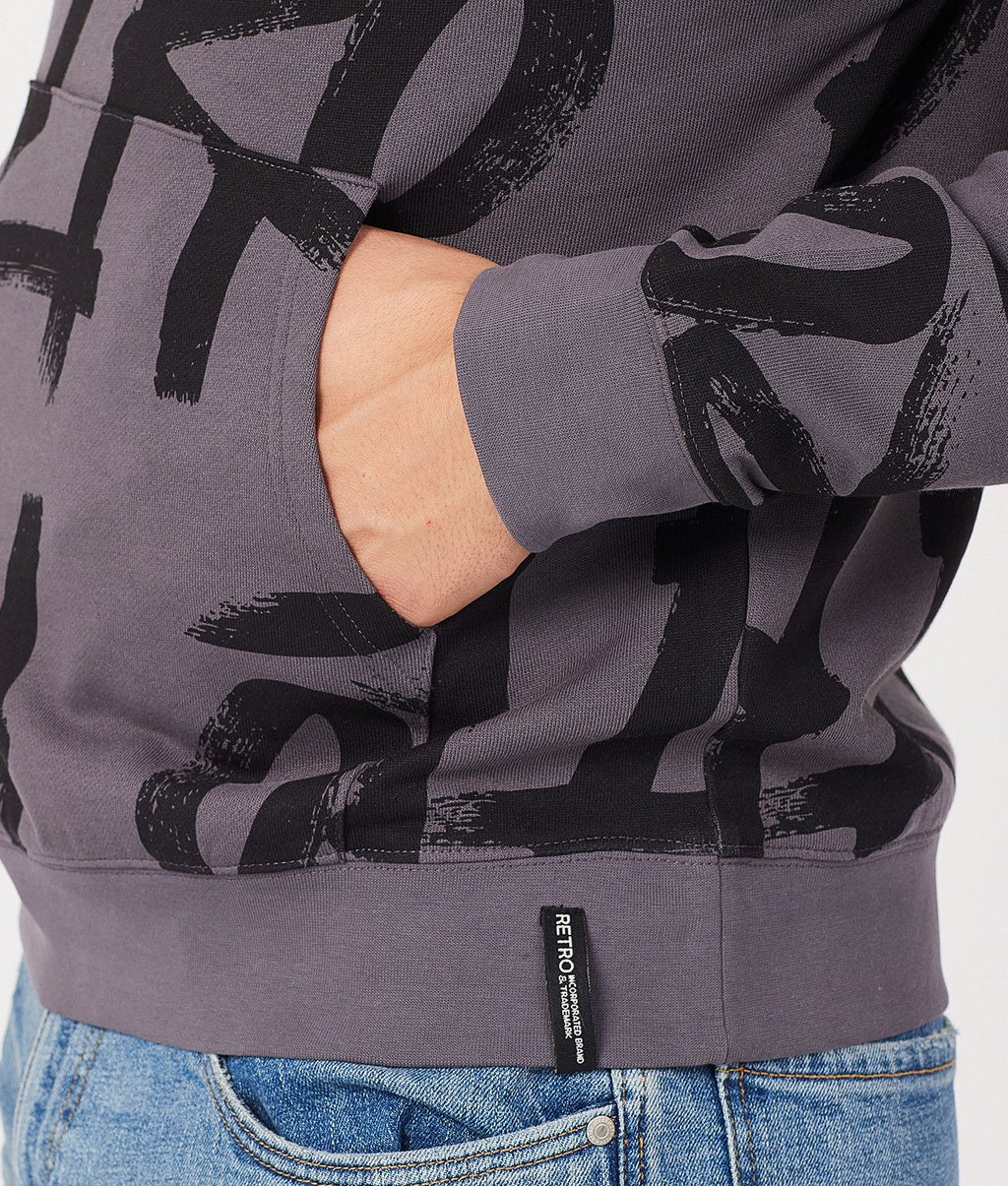 SHAUN HOODIE JOGGING TOP, ANTRA
