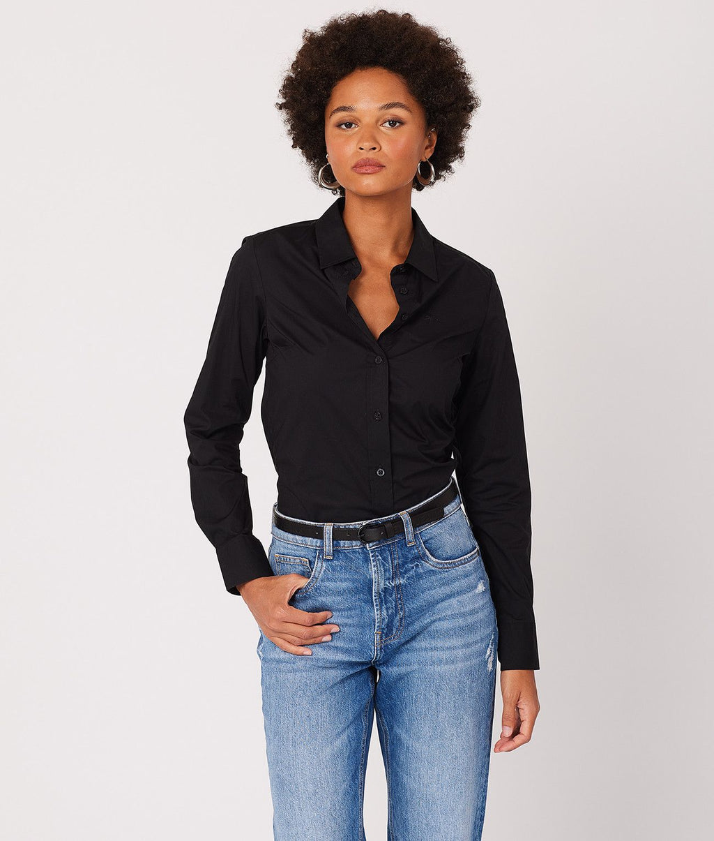 ROSALIE BLOUSE, BLACK