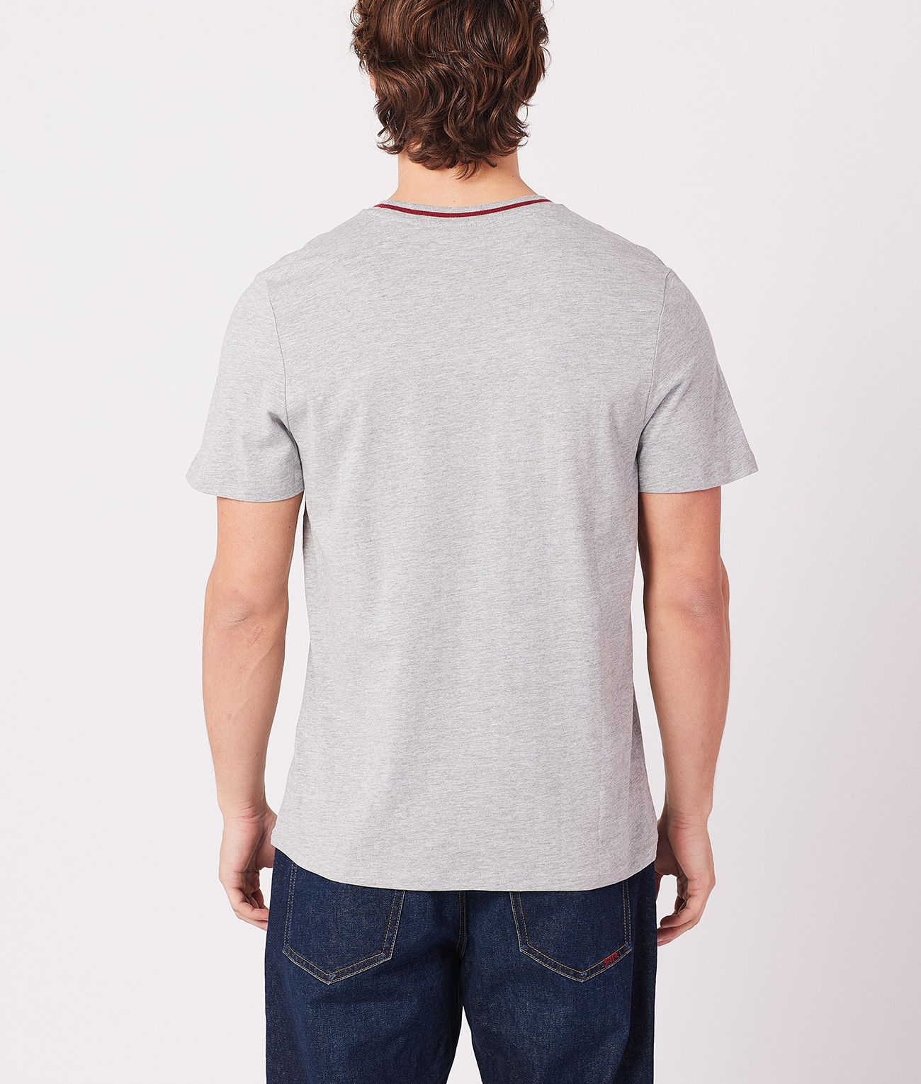 DENNIS T-SHIRT, GREY MELANGE