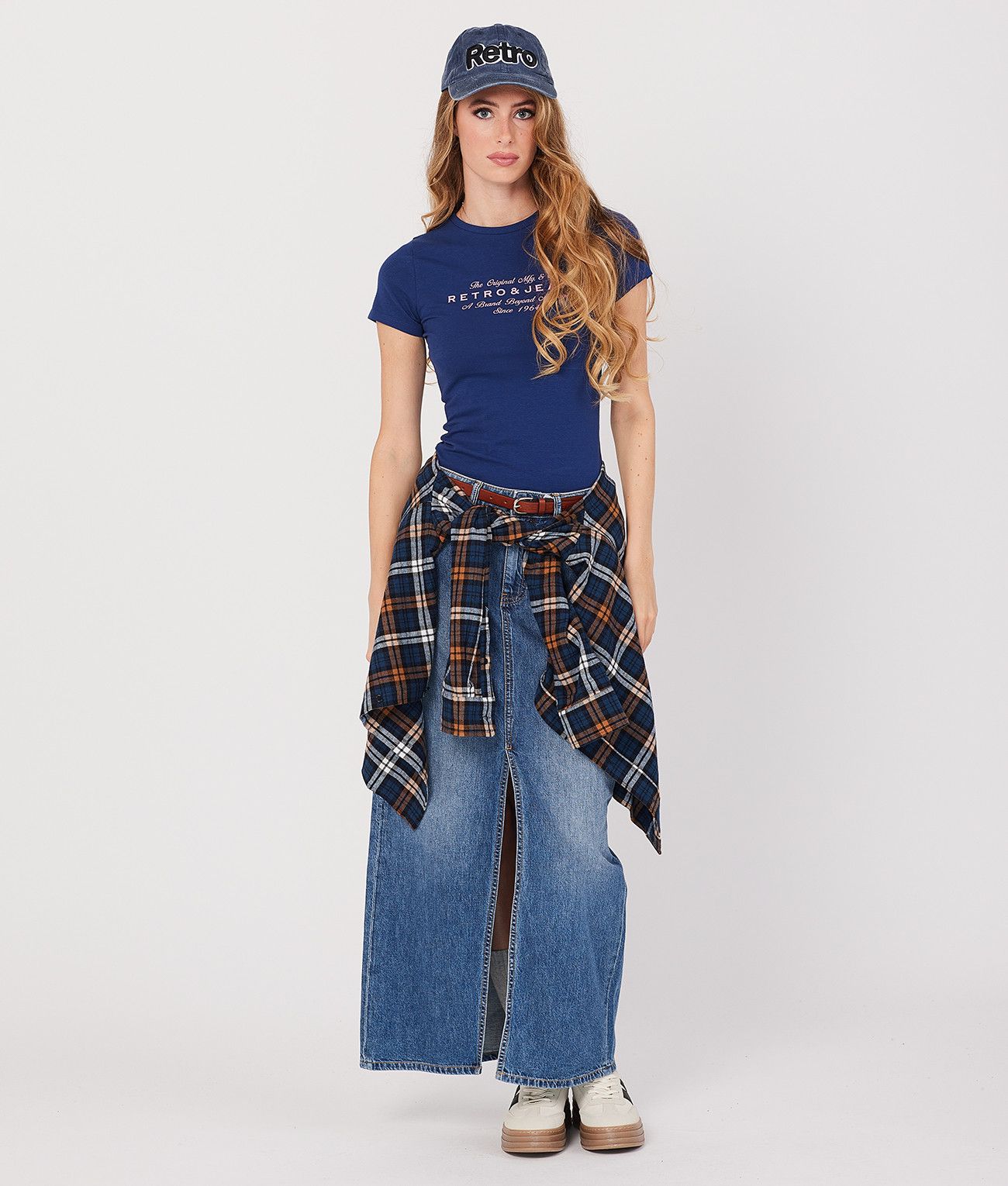 NOREEN T-SHIRT, DARK BLUE