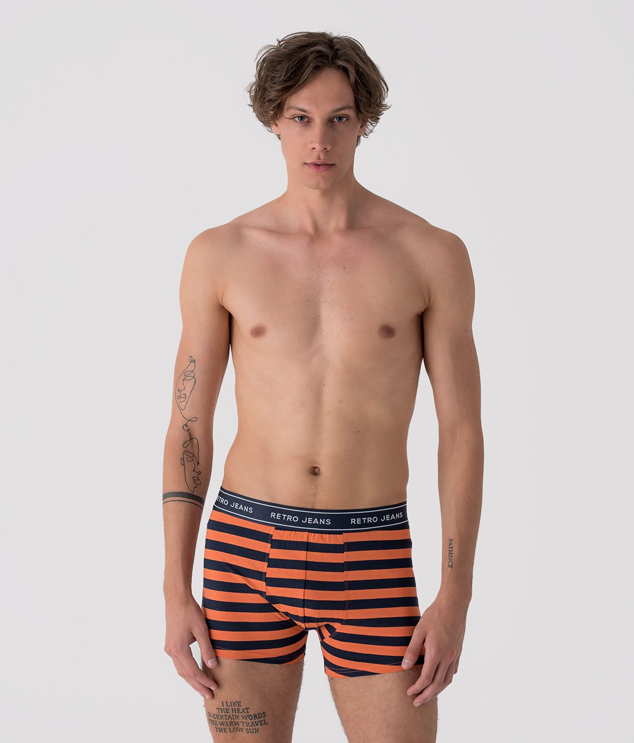 HAROLD STRIPES PACK TWO UNDERWEAR, MIXED