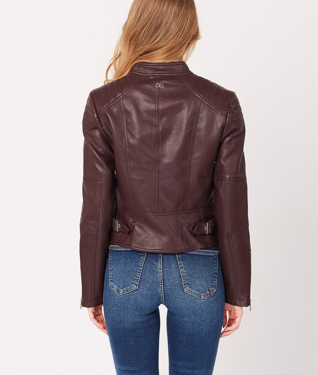 BARBARA JACKET, BORDEAUX