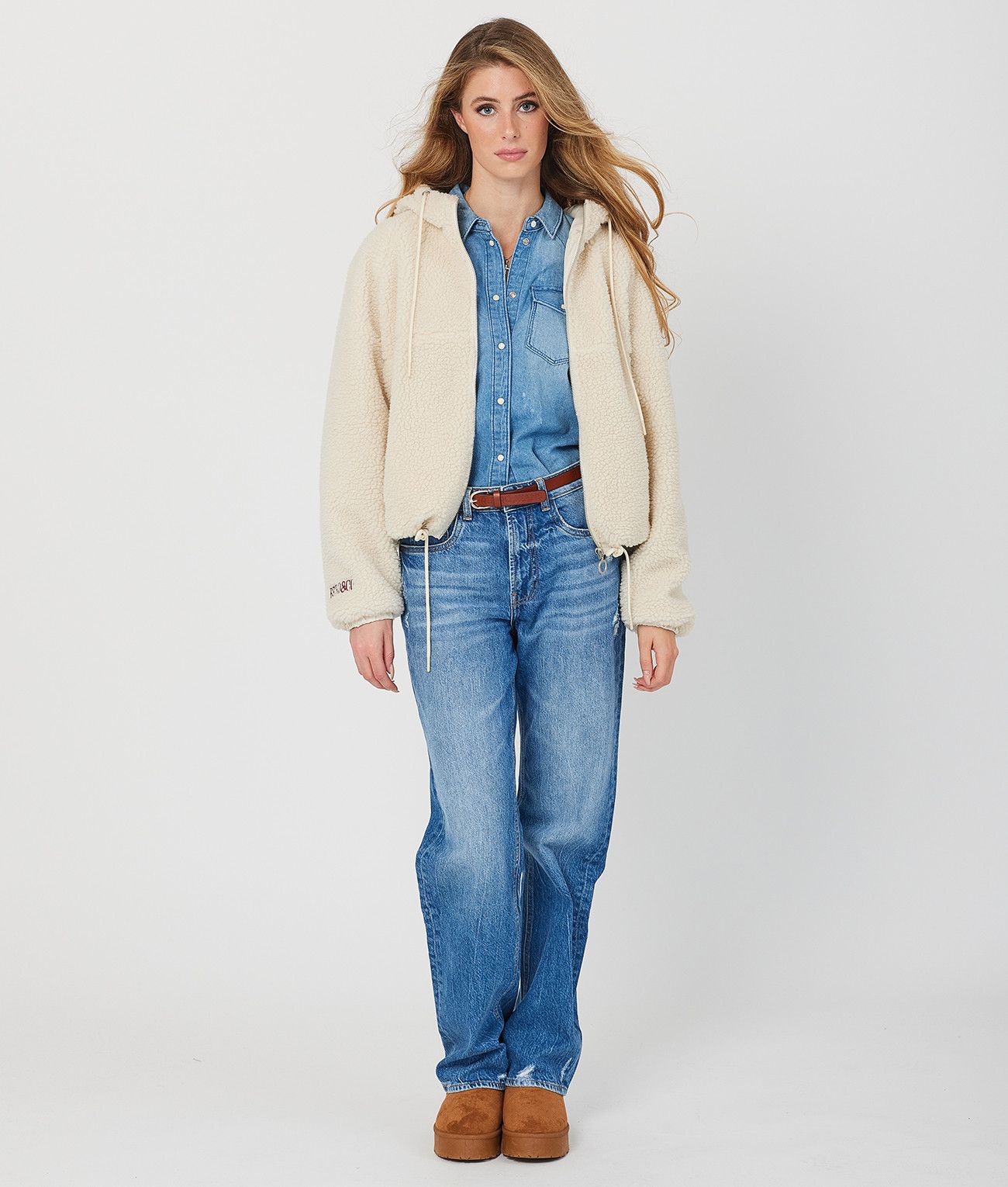 FLEUR JACKET, BEIGE