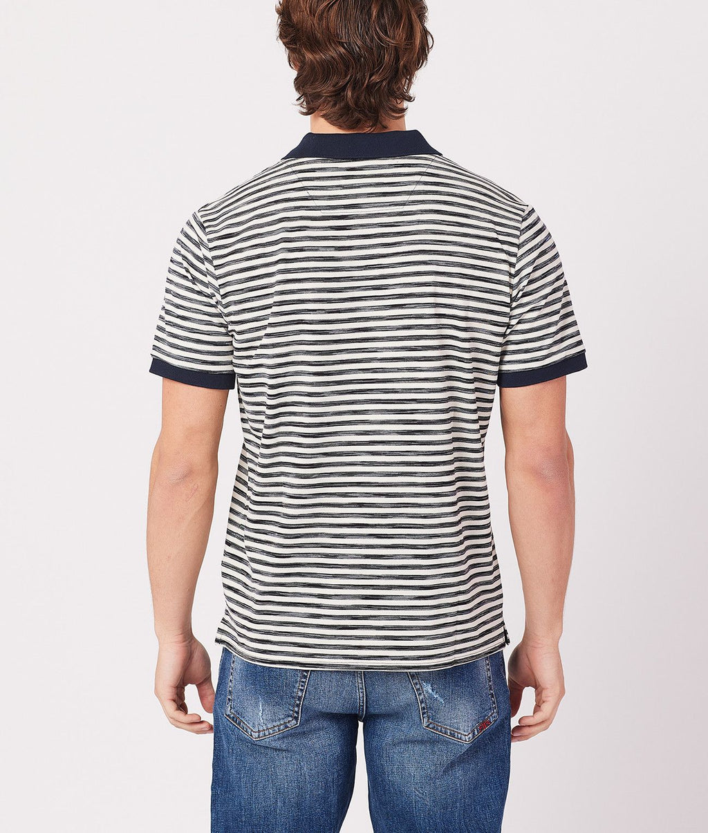 ERZO POLO, BLUE STRIPED