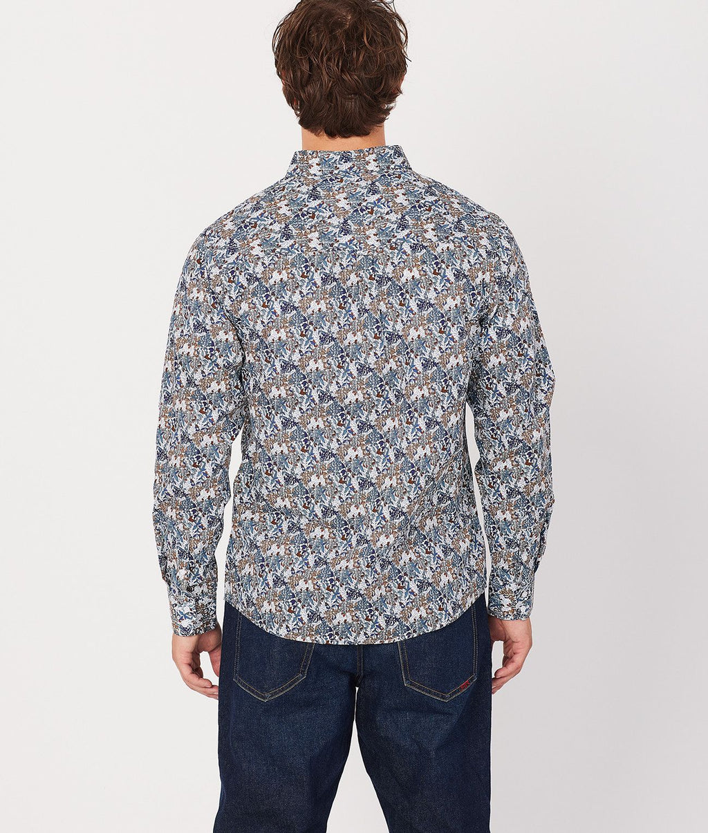 RYDER SHIRT, FLOWERS