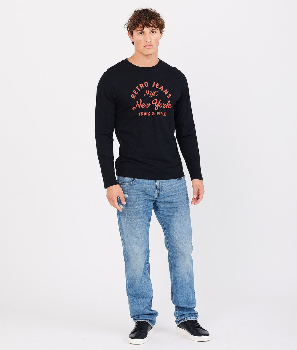 MARTIN L.S.TOP, BLACK