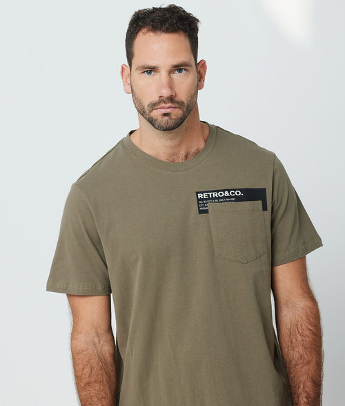 ACEY FÉRFI PÓLÓ, KHAKI