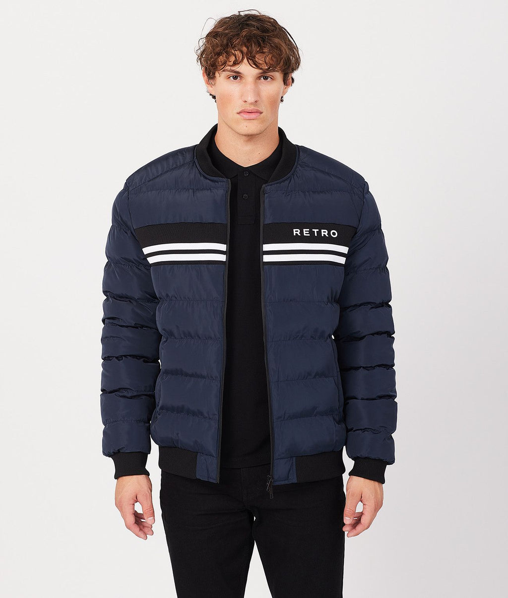 WILL JACKET, BLUE BLACK