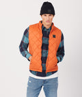 AARON VEST, ORANGE