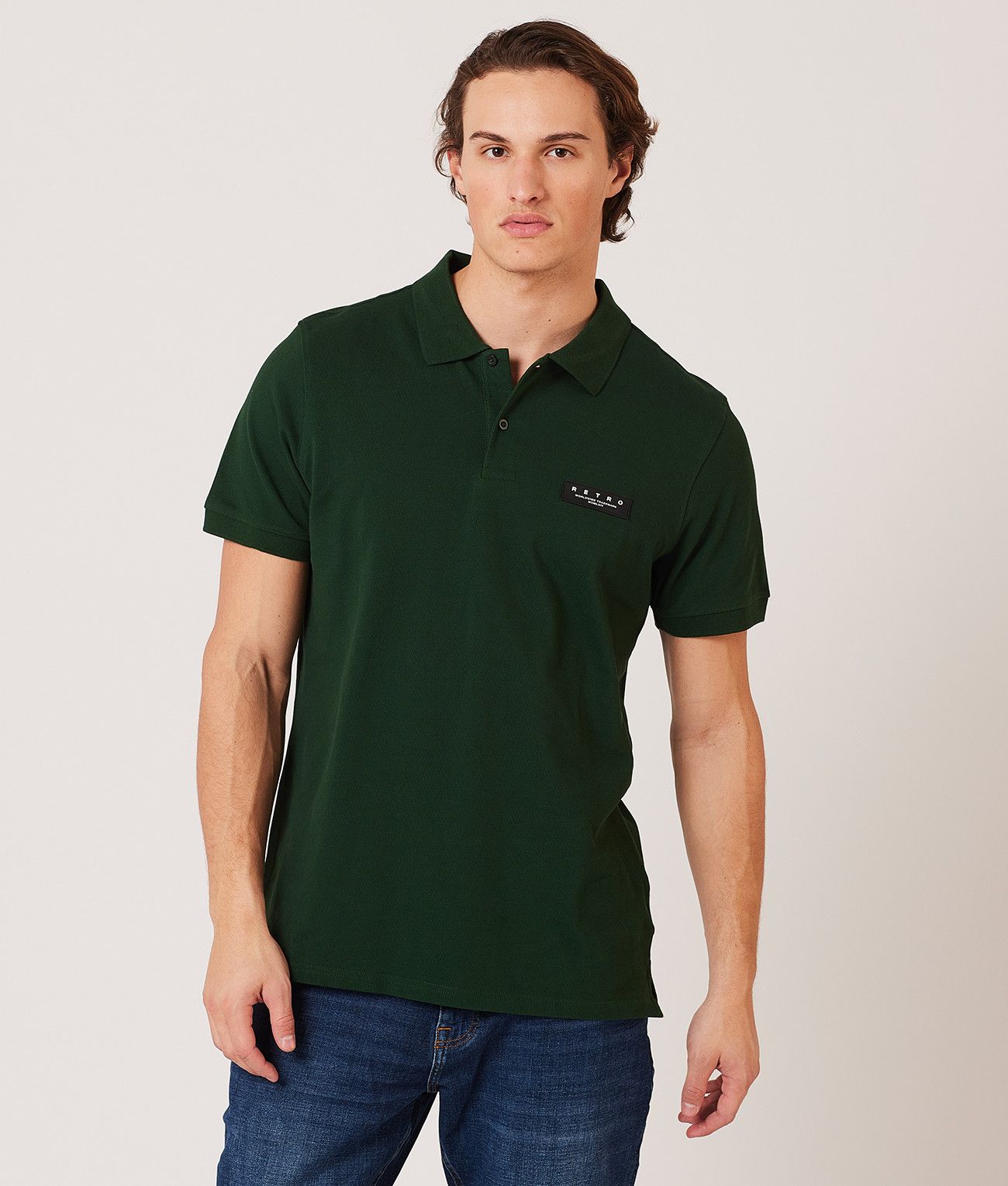 PINE FÉRFI GALLÉROS PÓLÓ, ZÖLD