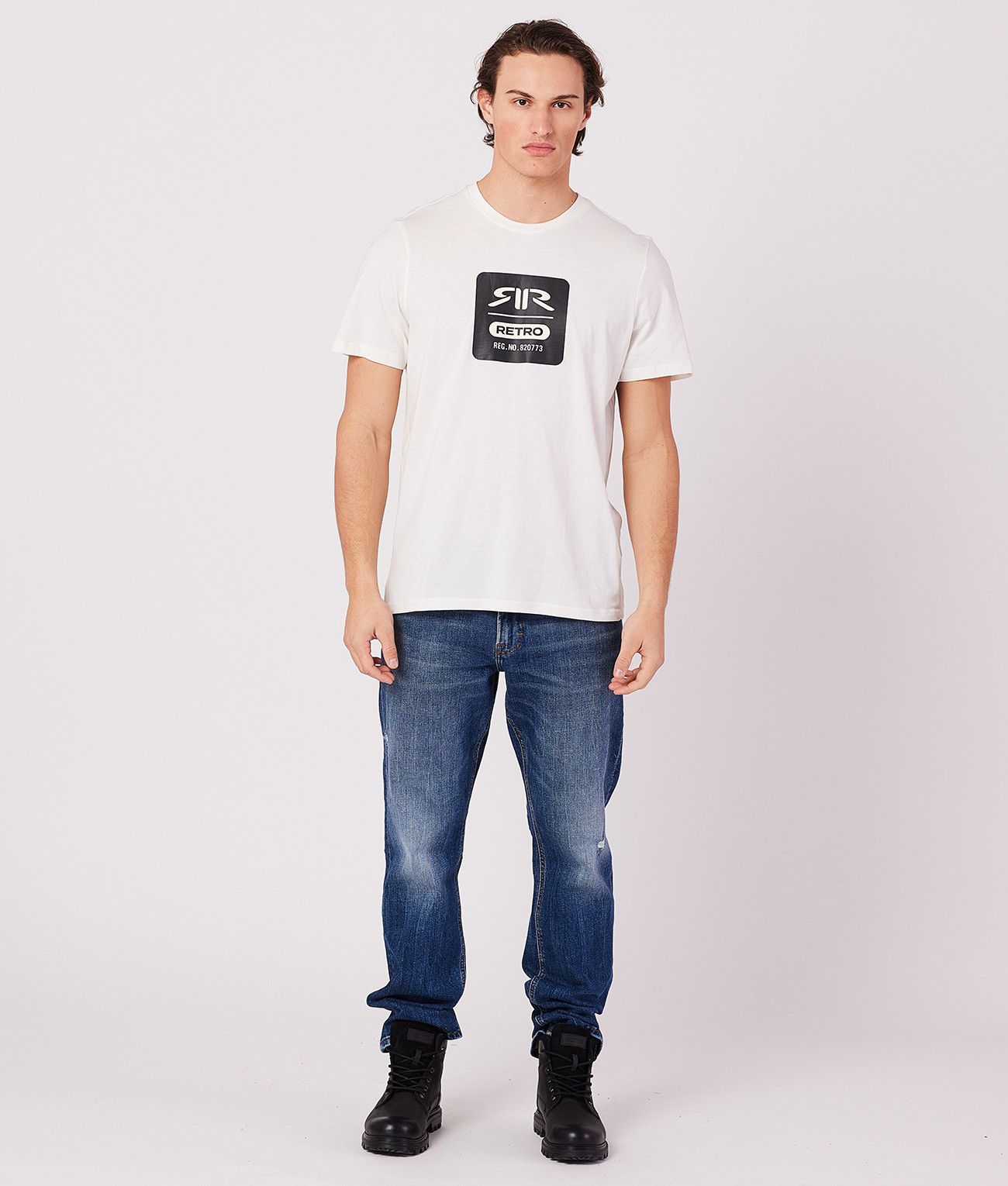 FRANK T-SHIRT, OFFWHITE