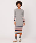 BRI DRESS, GREY