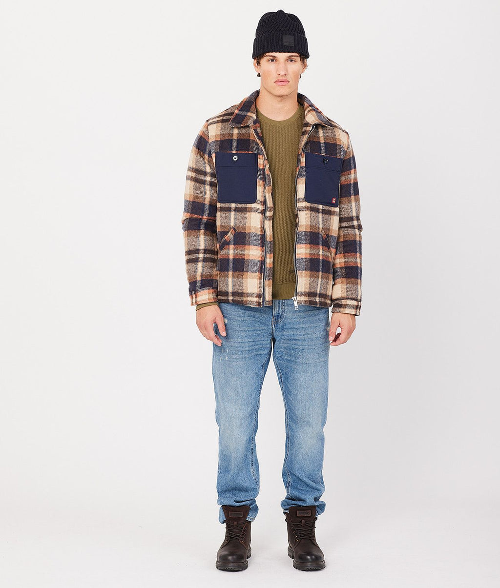 BIX JACKET, CHECKED