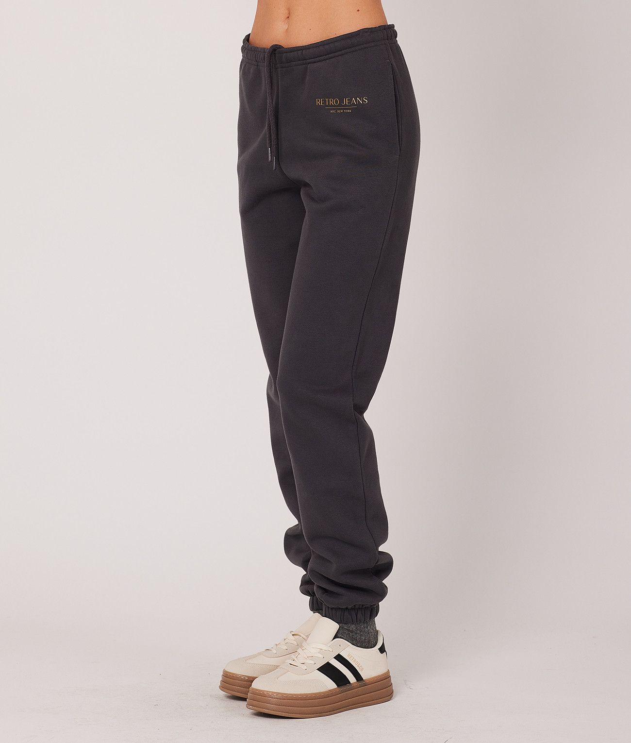 CHRISTINA JOGGING BOTTOM, ANTHRACITE