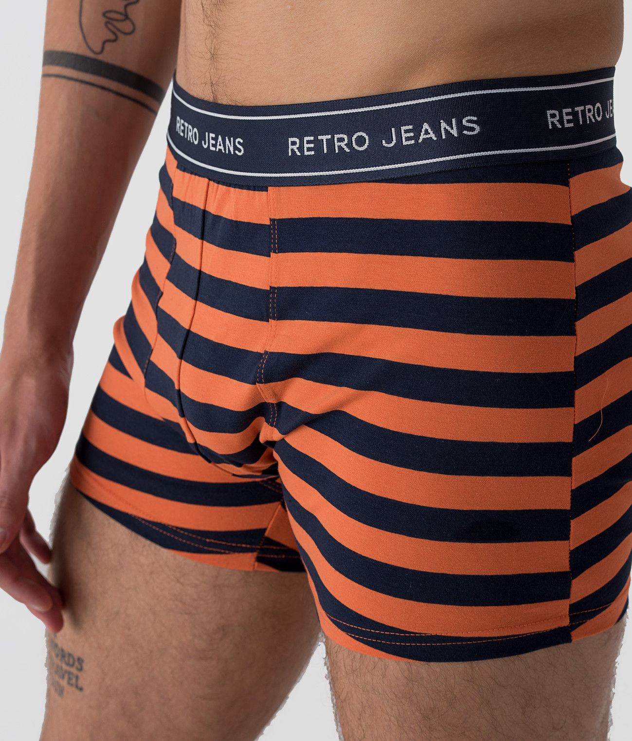HAROLD STRIPES PACK TWO UNDERWEAR, MIXED