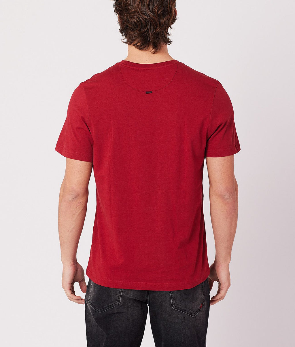 RAYMUS T-SHIRT, BURGUNDY