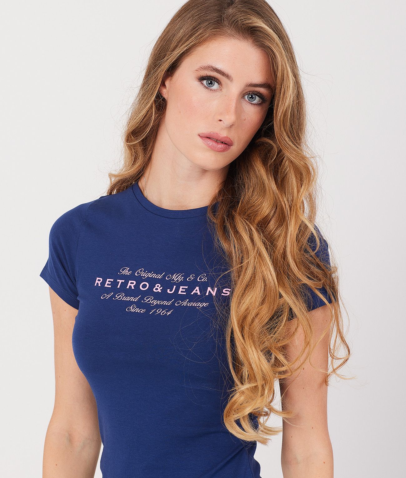 NOREEN T-SHIRT, DARK BLUE