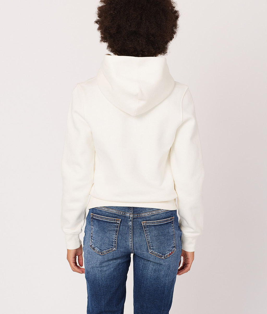 HAILEY HOODIE JOGGING TOP, OFFWHITE