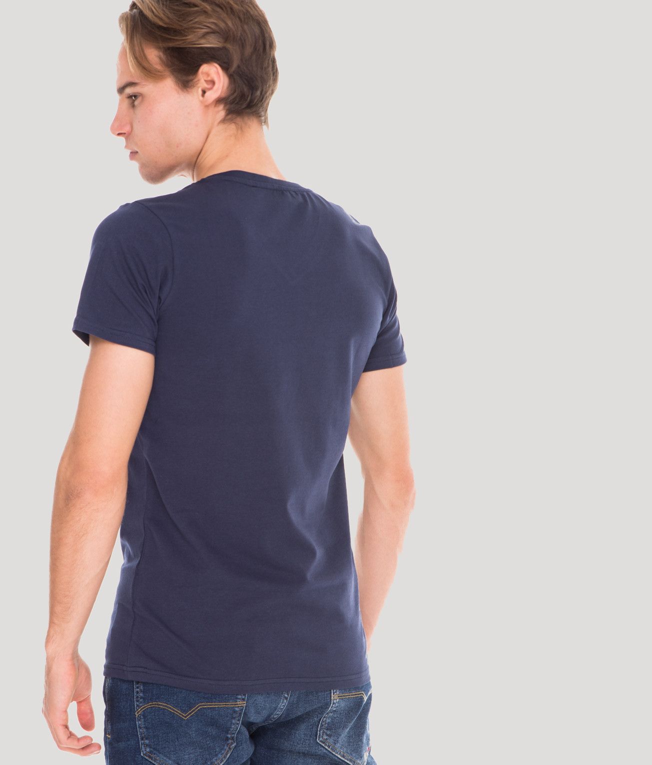 EDDIE T-SHIRT, DARK BLUE