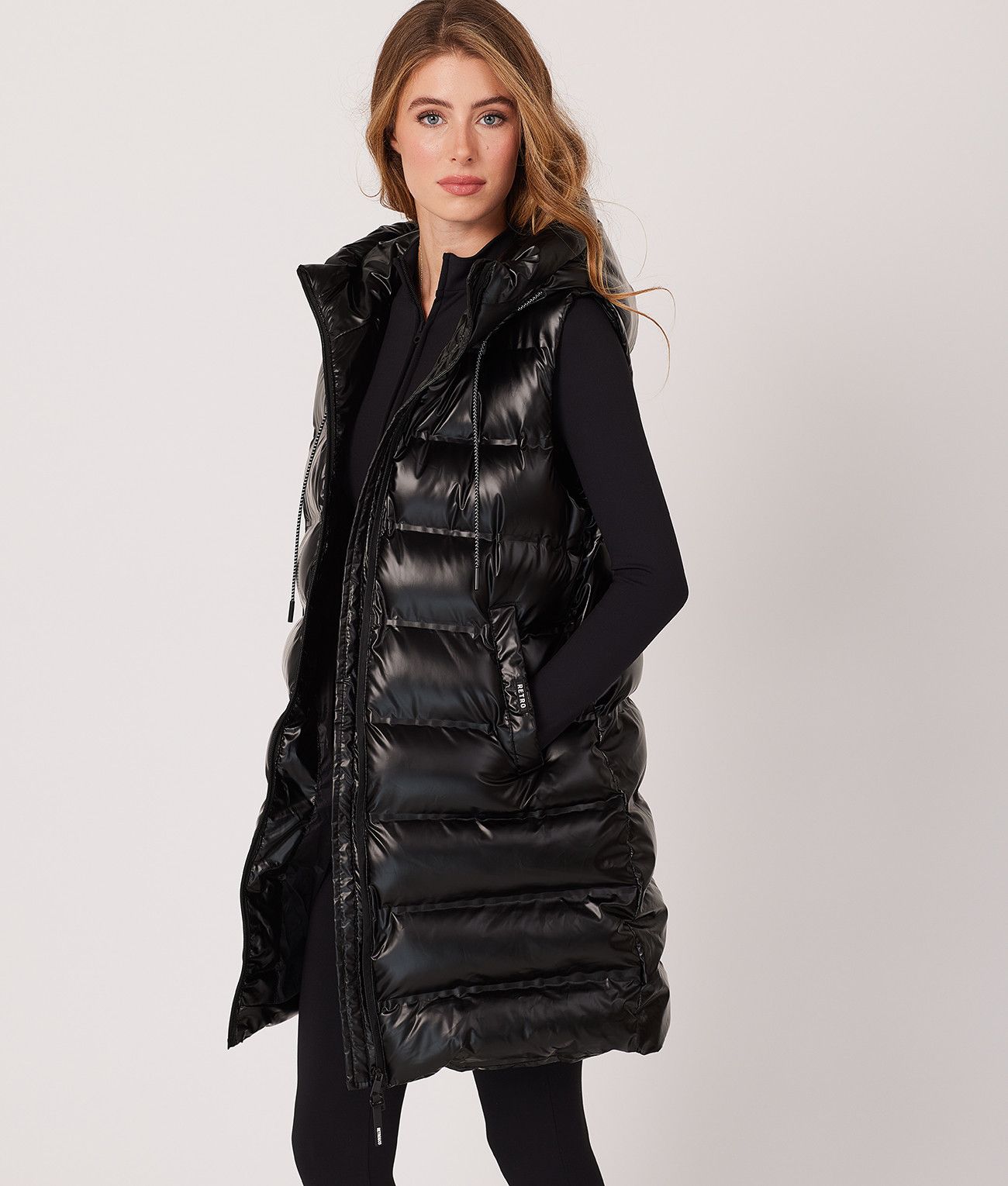 DIANA VEST, BLACK