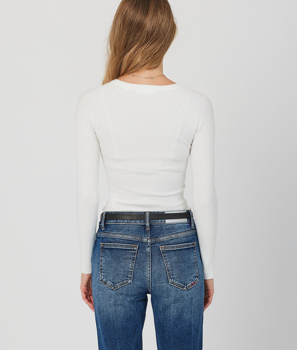 KISSA SWEATER, OFFWHITE