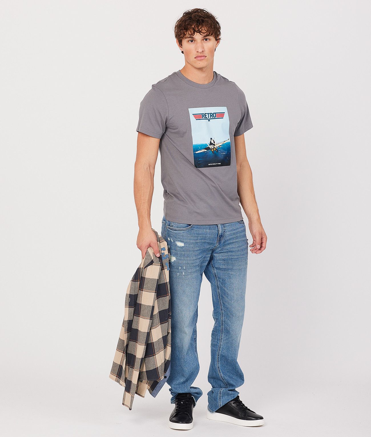 MOTTI T-SHIRT, GREY
