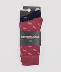 BELLE PACK FOUR SOCKS, MIXED