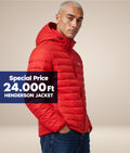 HENDERSON JACKET, RED