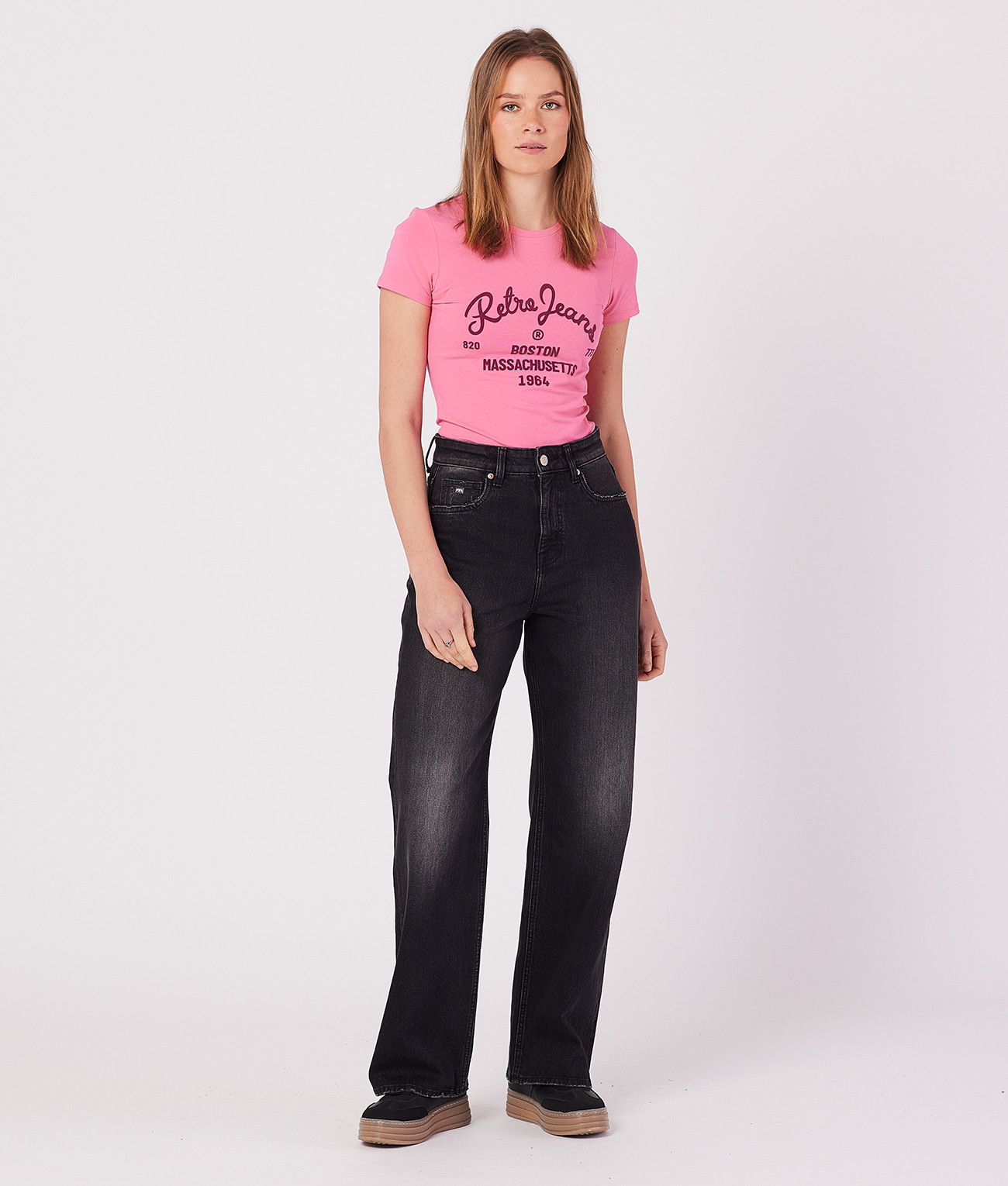 BRIGITTA T-SHIRT, PINK