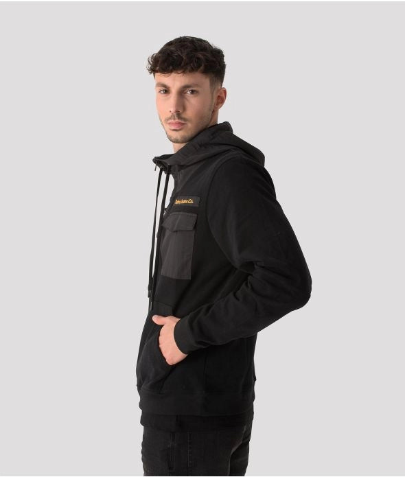 COOK JOGGING TOP, BLACK