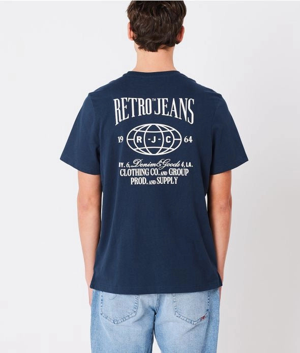 FISTO T-SHIRT, DARK BLUE