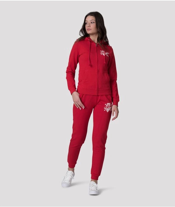 ANNA OUT NŐI CIPZÁROS MELEGÍTŐ PULÓVER, PIROS