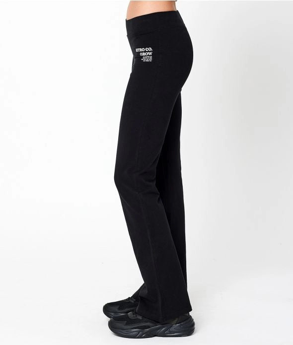 AVERY NŐI LEGGINGS, FEKETE