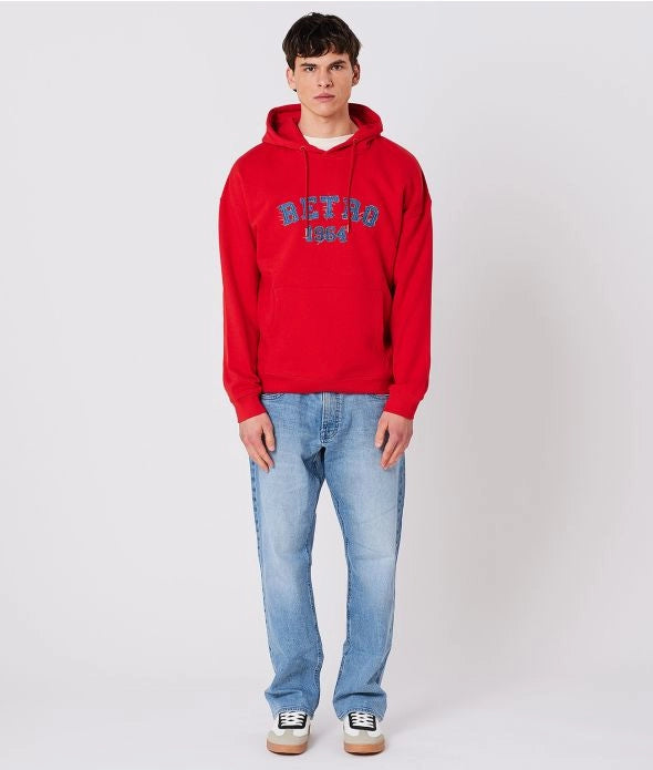 CHUCK HOODIE JOGGING TOP, RED