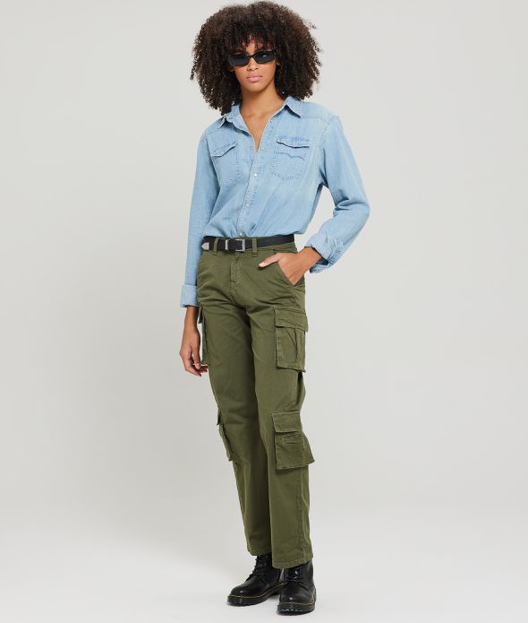 CYPRESS NŐI NADRÁG, KHAKI